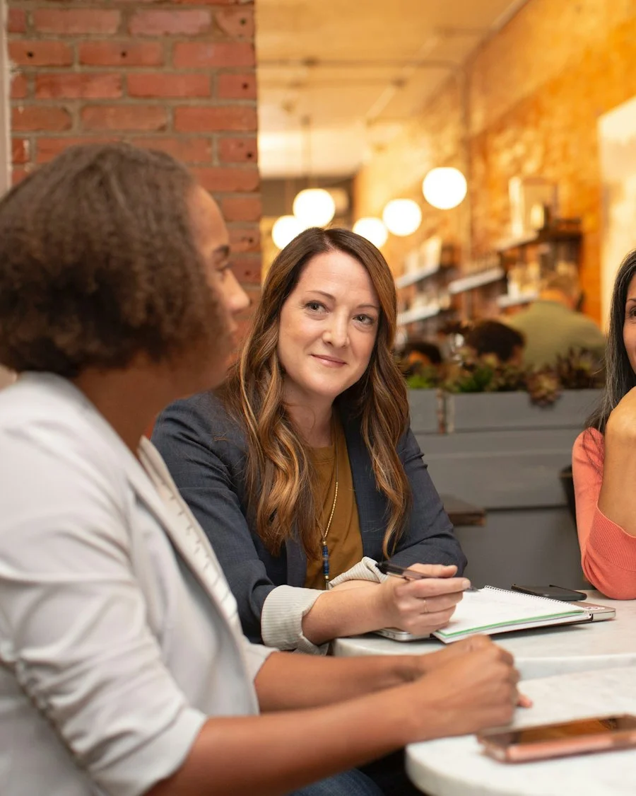 Engineering consultants discussing practices with a client team