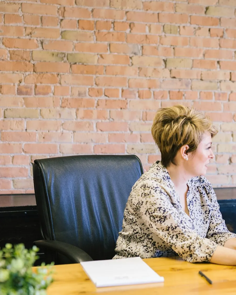 Founder working through a product idea at a desk